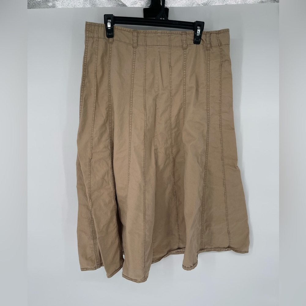 Tan Women's Skirt‎ vintage